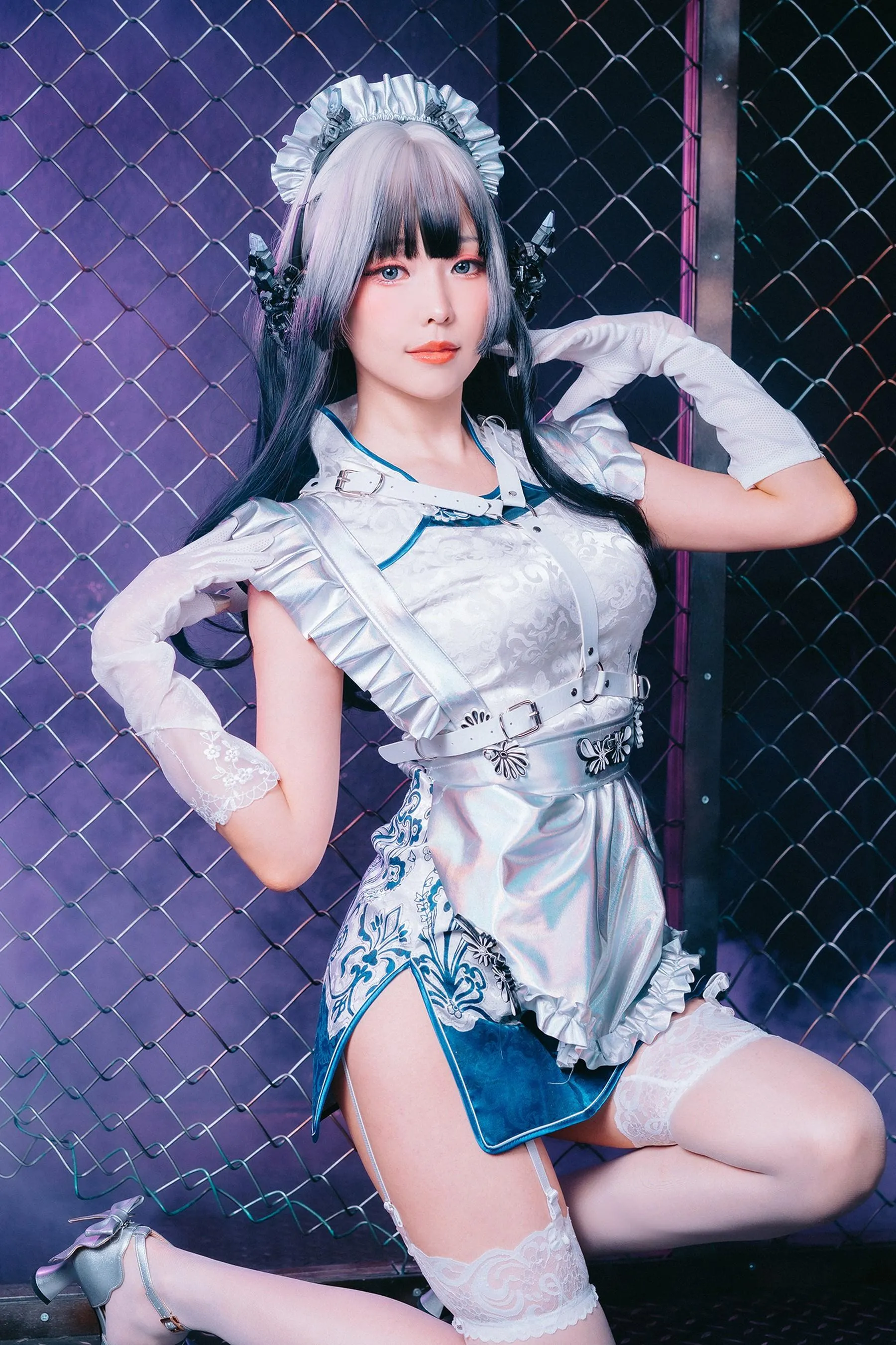 ElyEE子 – NO.118 賽博女僕 Violane青輝石 [29P]插图9
